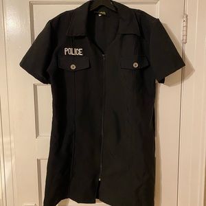 Adult Woman Sexy Police Halloween Costume